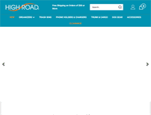 Tablet Screenshot of highroadorganizers.com